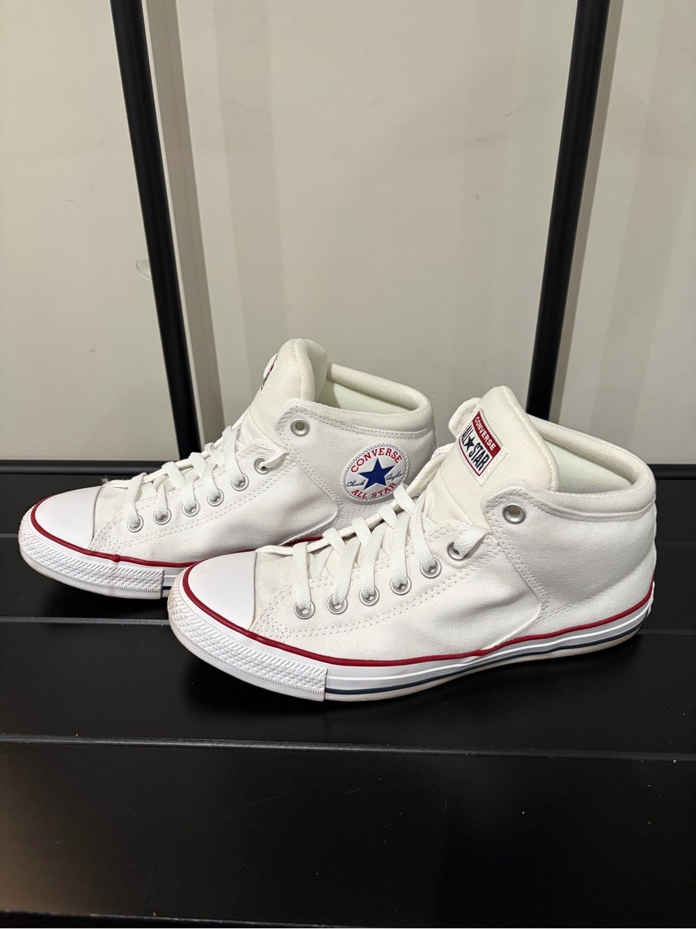 Converse Unisex Chuck Taylor All Stars High Street Mid Sneakers- Size 10.5W/8.5M